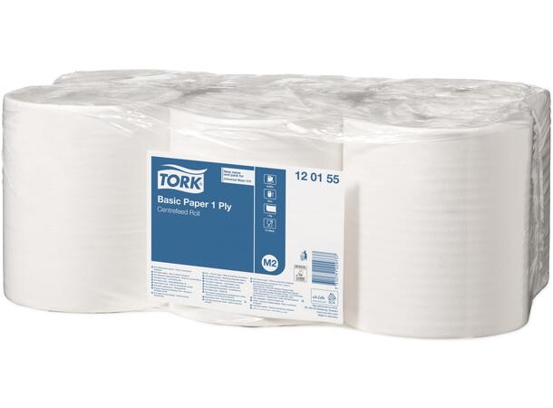 Tørkerull TORK Basic 1L M2 300m Tork Basic Papir senterrull | 1 lag 
